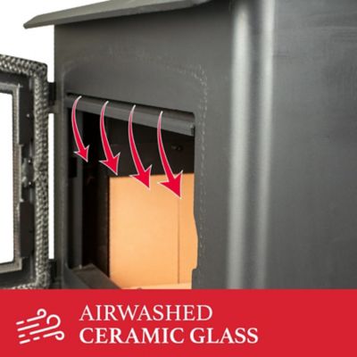 Image showing  Wood Stove 2000 sq. ft. 89000BTU