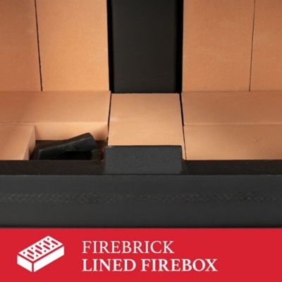 Image showing 7 th Ashley Wood Stove 2000 sq. ft. 89000BTU