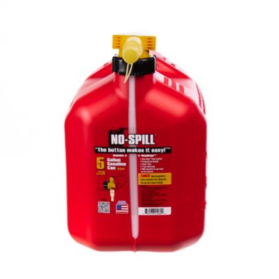 NO-SPILL 5 gal. View Stripe Gasoline Can, 1460