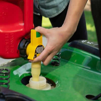 Image showing 5 th NO-SPILL 5 gal. View Stripe Gasoline Can