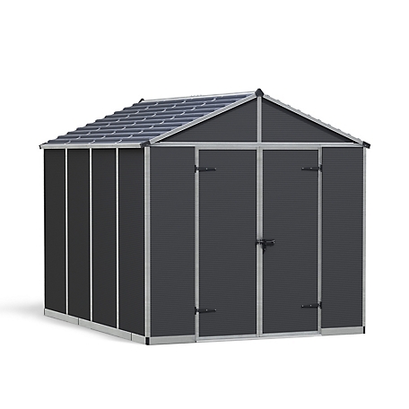 Canopia by Palram Rubicon 8 x 10 ft. Shed, HG9731GY