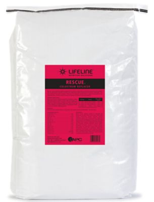 Lifeline Rescue 150G High-Level Colostrum Replacer, 27.5 lb. Bag, 25 Feedings, 61086