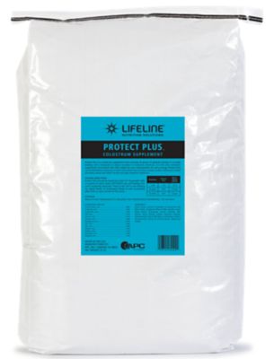 Lifeline Protect Plus 50G Colostrum Supplement, 25 lb. Bag, 25 Feedings, 60099