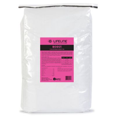 Lifeline Boost 30G Dairy Maternal Colostrum Booster, 25 lb. Bag, 50 Feedings, 60716