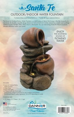 Image showing  Santa Fe Outdoor/Indoor Water Fountain, 3880
