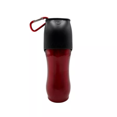 Danner Ruby Red Portable Pet Travel Water Bottle 25.4 oz. Pet Portable Water & Food Containers