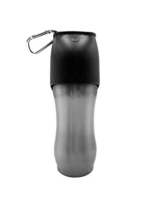 Danner Classic Silver Portable Pet Travel Water Bottle, 25.4 oz.