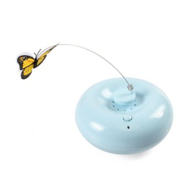 Image showing  Crazy Butterfly Interactive Cat Toy, Blue