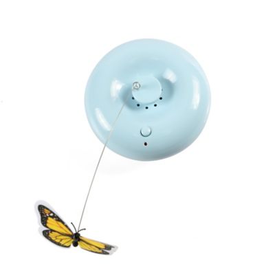 Image showing  Crazy Butterfly Interactive Cat Toy, Blue