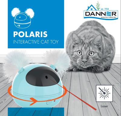 Image showing  Polaris Interactive Cat Toy, Blue