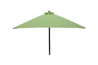 Image showing  Classic Wood Square Patio Umbrella, 6.5 ft., Lime