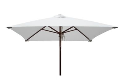 DestinationGear Classic Wood Square Patio Umbrella, 6.5 FT NATURAL