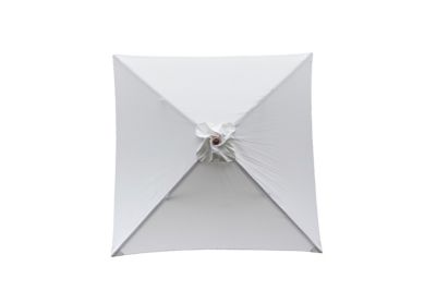 Image showing  Classic Wood Square Patio Umbrella, 6.5 FT NATURAL