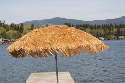 Image showing  7.5 ft. Palapa Tiki Patio Umbrella