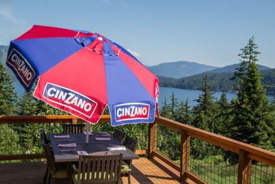 Image showing  Cinzano Deluxe Beach Patio Umbrella with Bag
