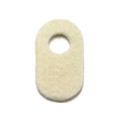 Dr Jill's Foot Pads Latex Free Corn Pad with Off Center Hole-1/8 in. Felt, 100 pk.