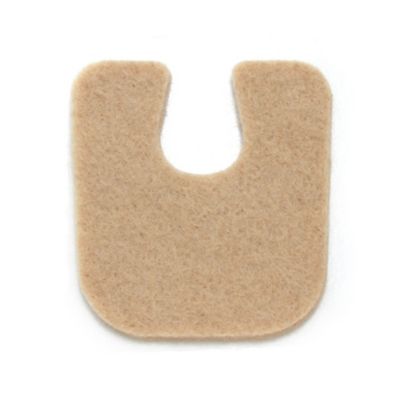 Dr Jill's Foot Pads Latex Free U-Shaped Callus / Lesion Pads 1/8 in. Felt, 100 pk.