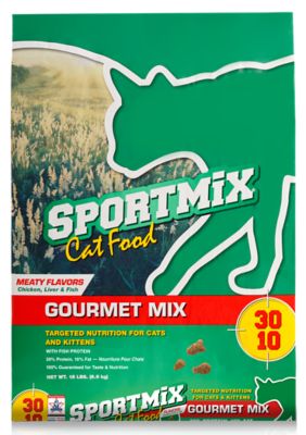 Sportmix Gourmet Mix Cat Food, 15 lb.