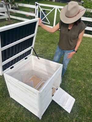 Image showing  2-Compartment Modern Nesting and Roosting Box