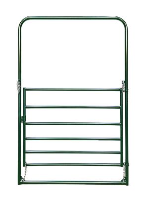 Priefert 6 ft. x 9 ft. Economy Bow Gate, Green