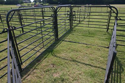 Image showing  10 ft. x 7 ft. Tall Premier Free-Swinging Bow Gate