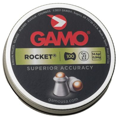 Gamo Rocket .22 Cal Pellet, 100 ct.