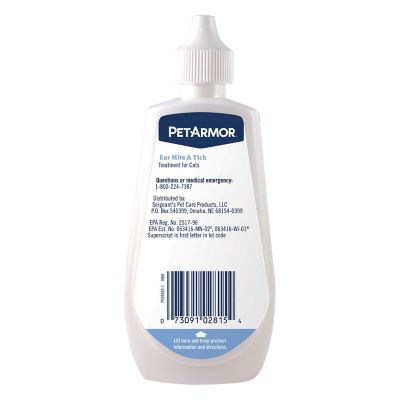 Image showing  Cat Ear Liquid Mite/Tick Treatment for Cats, 3 oz.