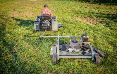 Image showing 9 th Swisher 15.5 hp 60 in. Briggs & Stratton Electric Start Gas Trail Mower