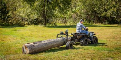 Image showing  Hobby Farm Pro Tow-Behind Commercial Log Skidder