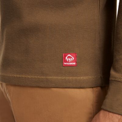 Image showing 4 th Wolverine Men's Walden Crew Neck Long-Sleeve T-Shirt