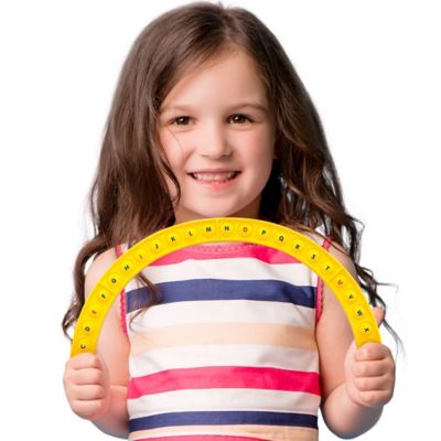 Image showing  Alphabet Arc Bubble Board, Double-Sided, Ages 4-7