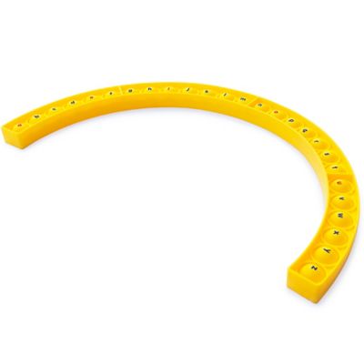Image showing 5 th Junior Learning Alphabet Arc Bubble Board, Double-Sided, Ages 4-7