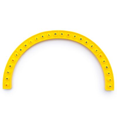 Image showing 6 th Junior Learning Alphabet Arc Bubble Board, Double-Sided, Ages 4-7