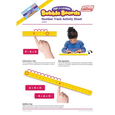 Image showing  Number Track Bubble Board