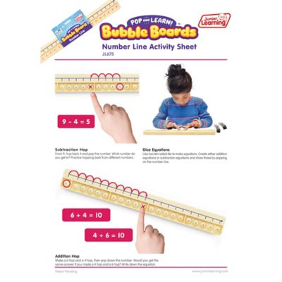 Image showing  Number Line Bubble Board