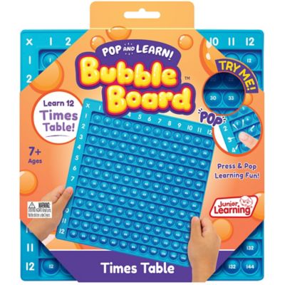 Junior Learning Times Table Bubble Board, JL680
