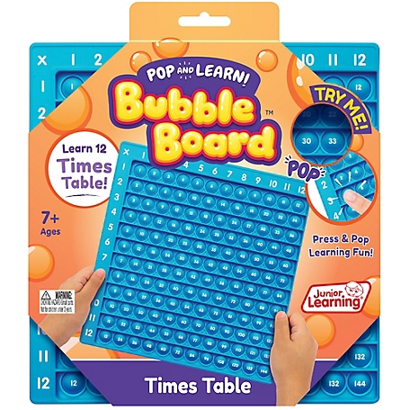 Junior Learning Times Table Bubble Board, JL680
