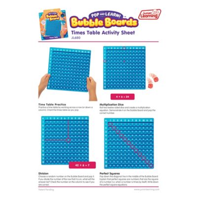 Image showing  Times Table Bubble Board, JL680
