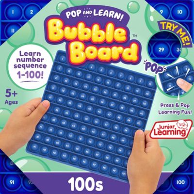 Image showing  100's Bubble Board: Hands-On Math, Ages 5-10, Grades K-5