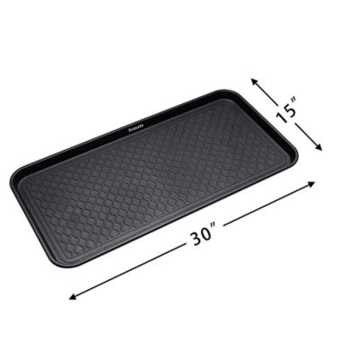 Image showing  All Weather Boot Tray, Black, 2-Pack