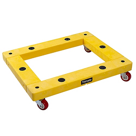 Trimate KD Furniture Dolly, 300Lbs, Rectangle: 20x16, By Trimate, D1620