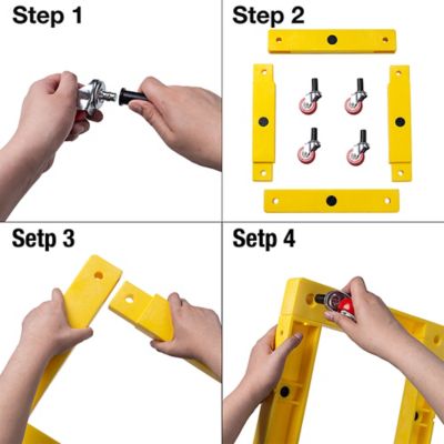 Image showing  KD Furniture Dolly, 300Lbs, Rectangle: 20x16, By Trimate, D1620