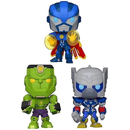 Funko Marvel: Pop! Marvel Mech Set - Dr. Strange, Hulk, and Thor, 40