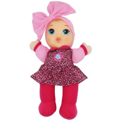 Image showing  Giggles Baby Doll Toy with Coral Top - All Ages