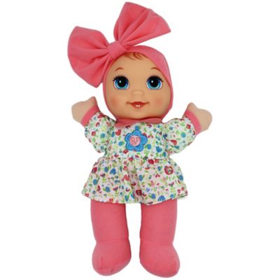 Image showing  Giggles Baby Doll Toy with Floral Top - All Ages