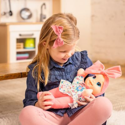 Image showing  Giggles Baby Doll Toy with Floral Top - All Ages