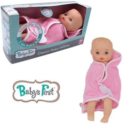 Image showing  Bathtime with Softina Baby Doll, Pink - All Ages