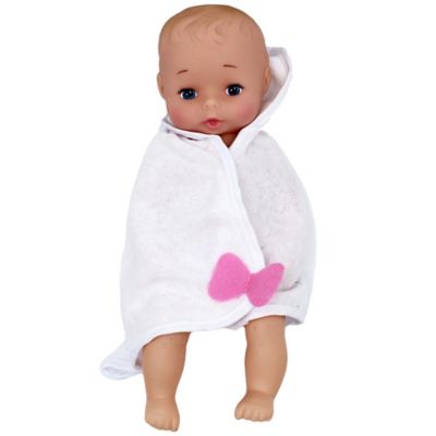 Image showing  Bathtime with Softina Baby Doll, White - All Ages