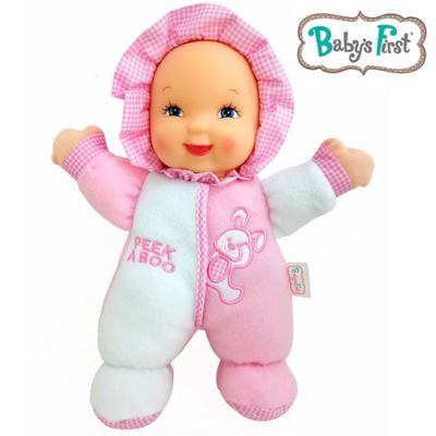 Image showing 4 th Baby's First Soft & Snuggle Bunny Toy Doll - All Ages, 21200-1