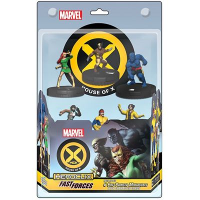 WizKids Games Marvel Heroclix: X-Men House of x Fast Forces - 6 Miniatures & Character Cards, 84766